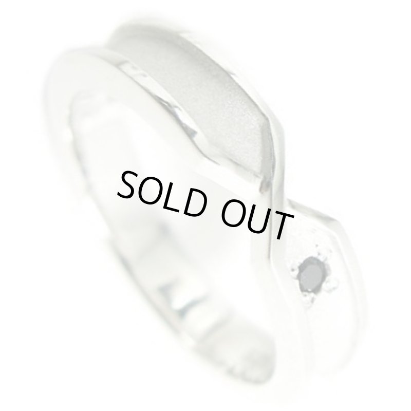 画像2: LARA Christieホープ[ブラック]リング (2)