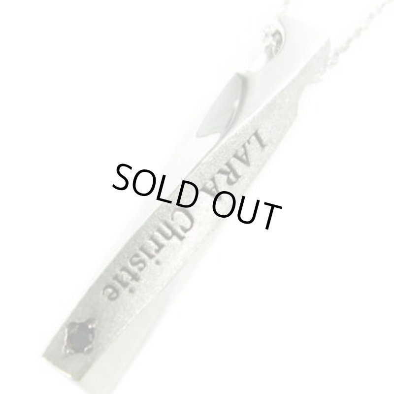 画像2: LARA Christieラブトルネード[ブラック]ネックレス (2)