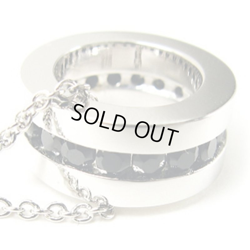 画像2: LARA Christieエタニティー[ブラック]ネックレス (2)