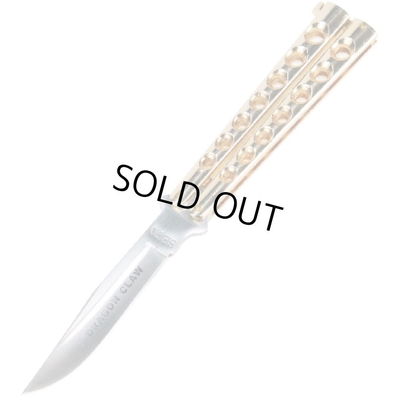 画像2: 5ゴールド・バタフライナイフ (2)