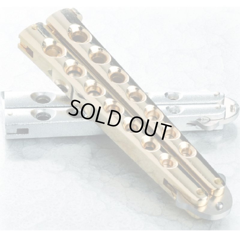 画像3: 5ゴールド・バタフライナイフ (3)