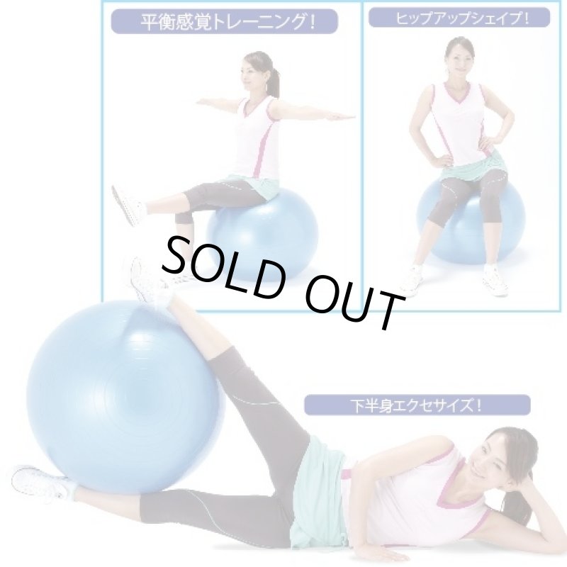 画像3: 65cmバランスシェイプボール[台座付き] (3)