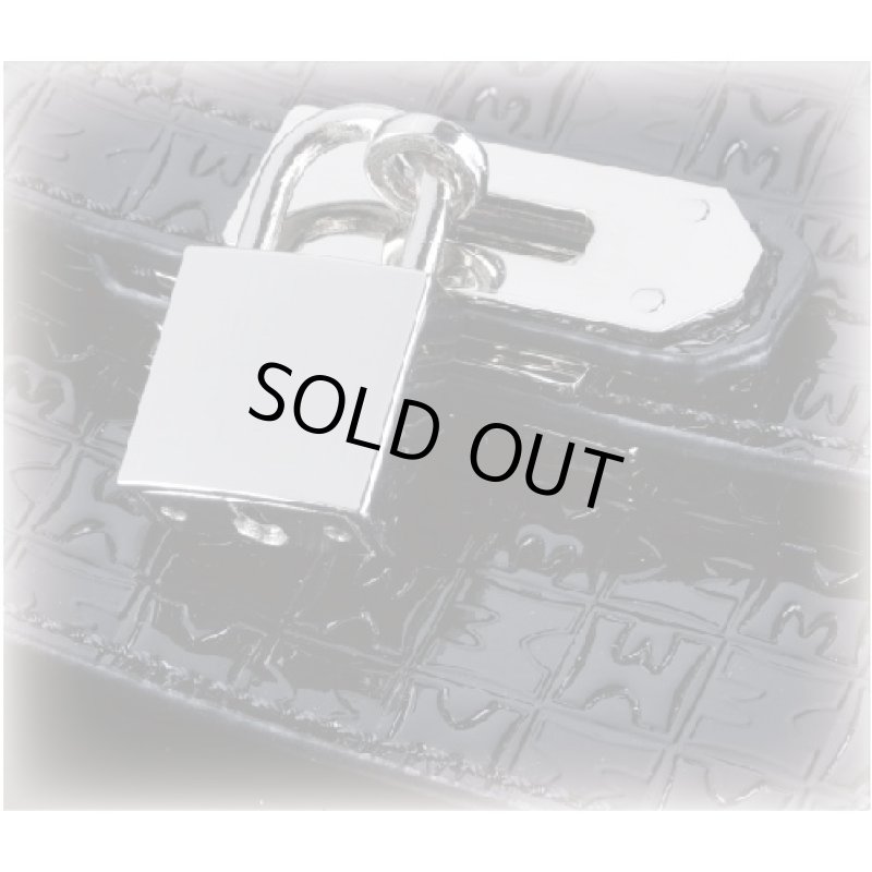 画像2: エナメルレザースクエアバッグ2702(ITO-52) (2)