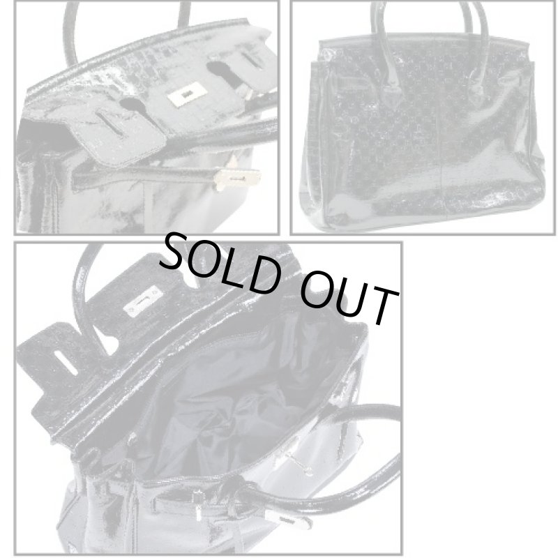 画像3: エナメルレザースクエアバッグ2702(ITO-52) (3)