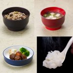 画像5: 五感で楽しむ自立支援食器IROHA「基本セット」(送料無料 いろは 介護 シニア向け 会津塗り お茶碗 汁椀 おかず皿 スプーン トレイ すくいやすい 滑り止め） (5)