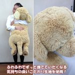 画像4: マイドッグ「ゴールデンレトリバー」 (まるで本物 ぬいぐるみ リアルサイズ ビッグサイズ 犬のインテリア 96cm ギフト） (4)