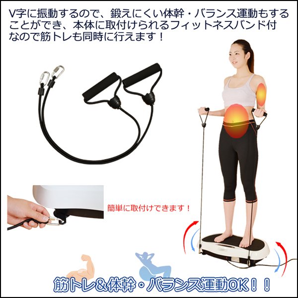 乗るだけエクササイズ「シェイカーバイブプレート」 (フィットネス