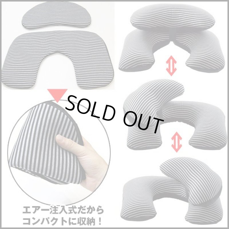 画像3: トラベルクッション&バッグとめるベルトセット (3)