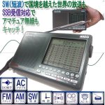 画像2: プロ仕様SSB受信シンセサイザーラジオ (送料無料 FM AM SW 短波 LW 長波 世界の放送 アマチュア無線 周波数帯デジタルチューニング) (2)