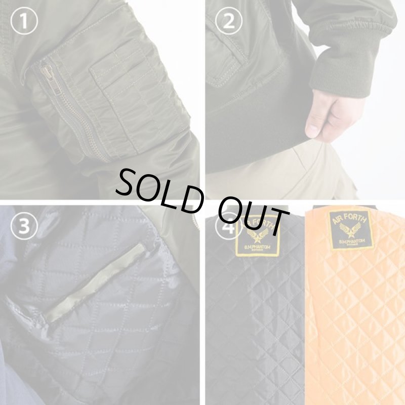 画像4: MA-1ジャケット【ヘビーツイルハードテイスト】 (4)