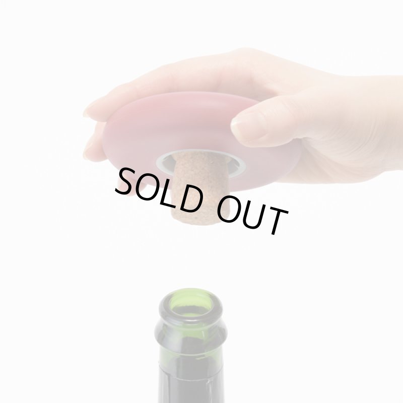 画像2: シャンパンオープナーＨＯＯＰＬＡレッド (2)