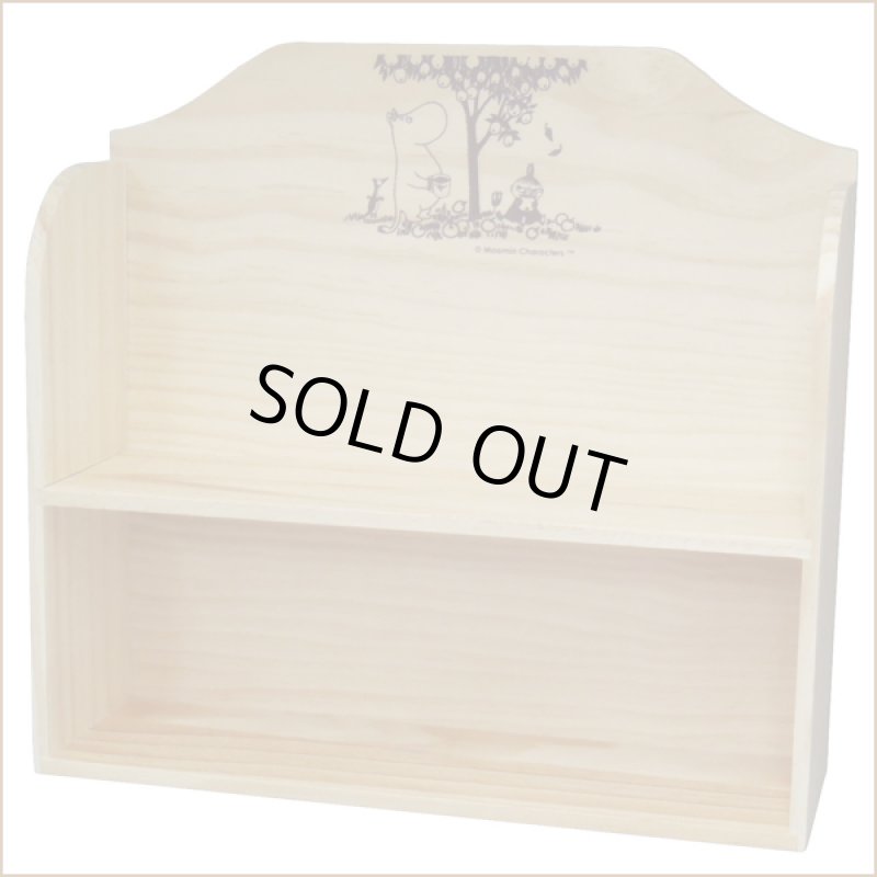 画像2: MOOMINムーミン「フローリット」木製ラック付マグ5個セット (2)