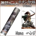 画像1: 送料無料！進撃の巨人チタン印鑑12ｍｍ「ハンジ」 (1)