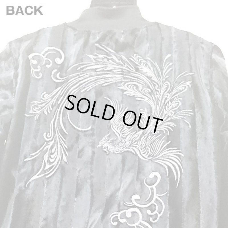 画像3: 絡繰魂「トライバル鳳凰ベロアセットアップ」 (3)