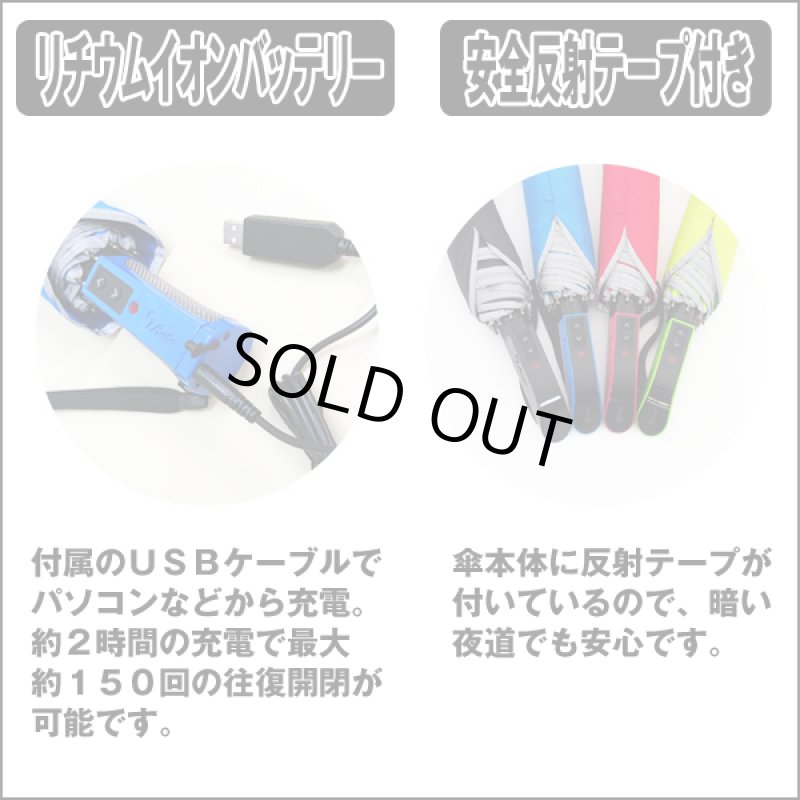 画像4: 送料無料!電動フルオートアンブレラ「SMART J AUTO 58」 (4)