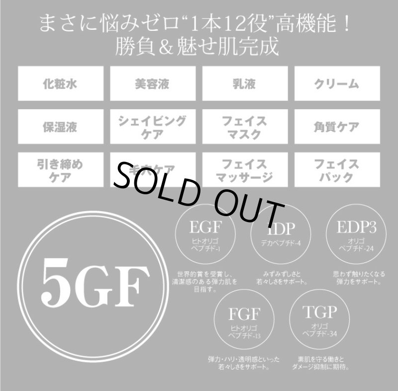 画像4: RUDOLF［ルドルフ］メンズオールインワンジェル (4)