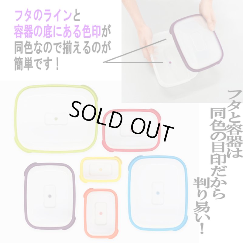 画像2: Joseph Joseph［ジョゼフ ジョゼフ］キッチン保存容器ネスト6ピース (2)