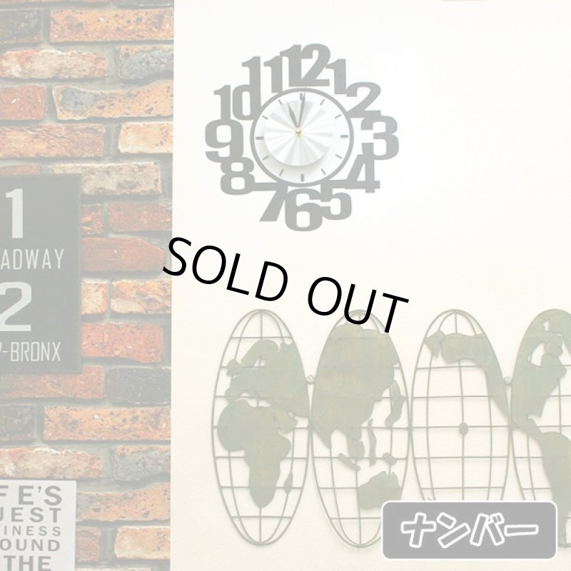 画像5: ウォールクロックステッカー (5)