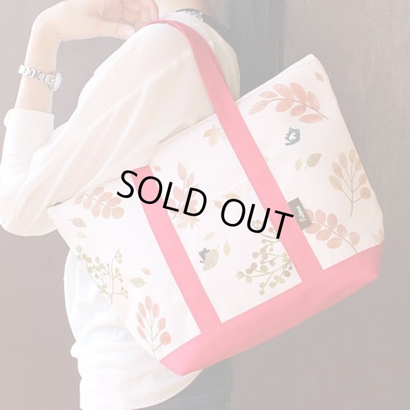 画像2: プルーズランチトートジッパー付 (2)