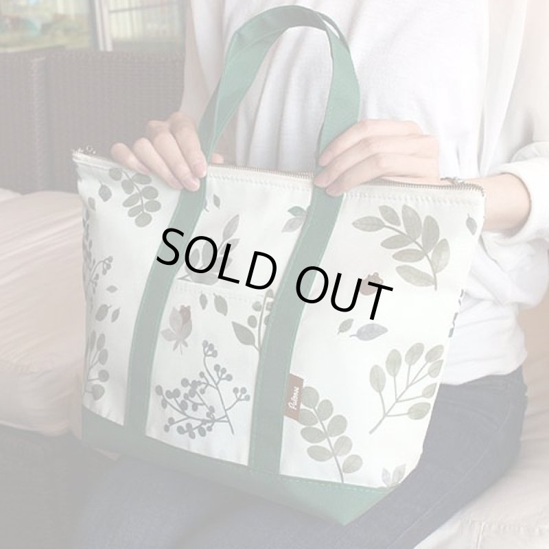 画像4: プルーズランチトートジッパー付 (4)