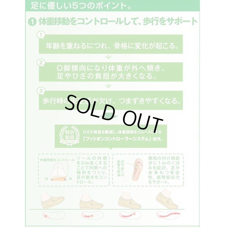 画像2: 足に優しい靴「快歩主義/L118」 (2)