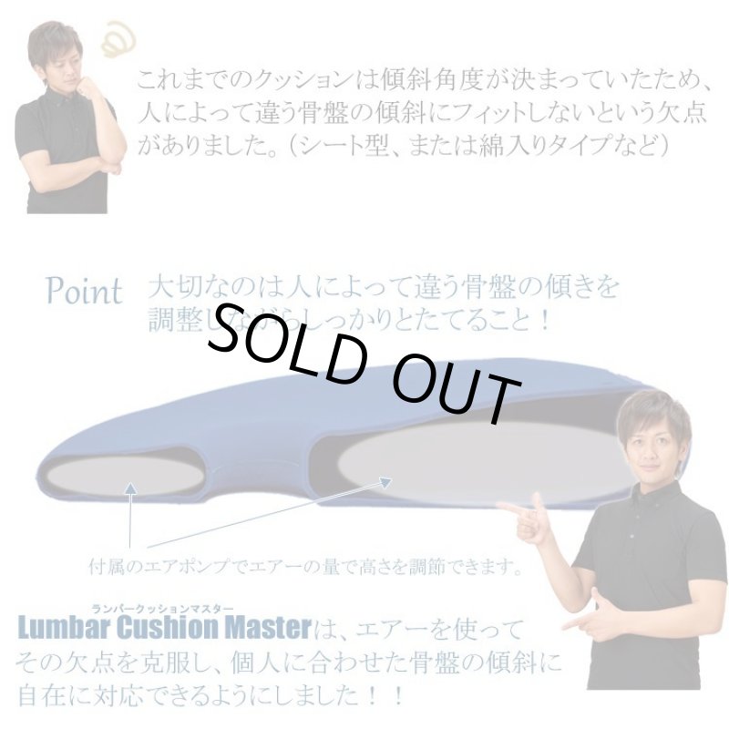 画像6: 姿勢クリエイター指導付「ランバークッションマスター」 (6)