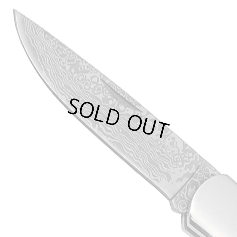 画像3: マスターカット「ダマスカスフォルダーブラックウッド」 (3)