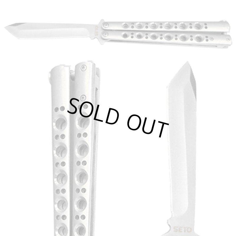 画像2: セトメード(SETO MADE）バタフライナイフ5パーフェクト47タントー (2)