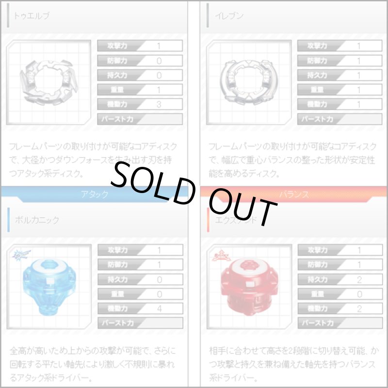 画像3: ベイブレードバーストB-107「ベイブレードバースト超Z対戦セット」 (3)