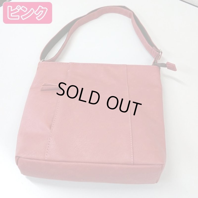 画像7: ポケット充実スリムワンショルダーバッグ (7)