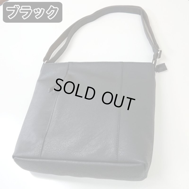 画像6: ポケット充実スリムワンショルダーバッグ (6)