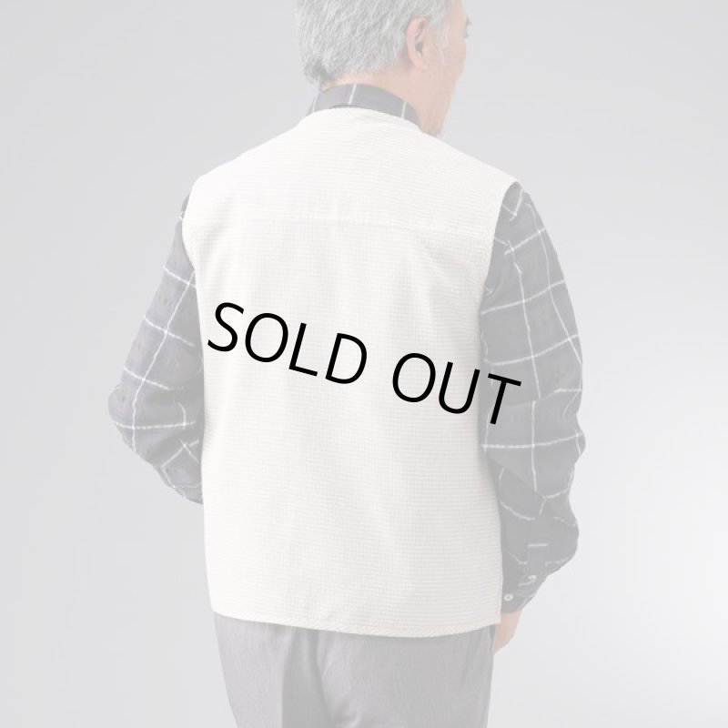 画像5: 綿100％しじら織り多機能ベスト (5)