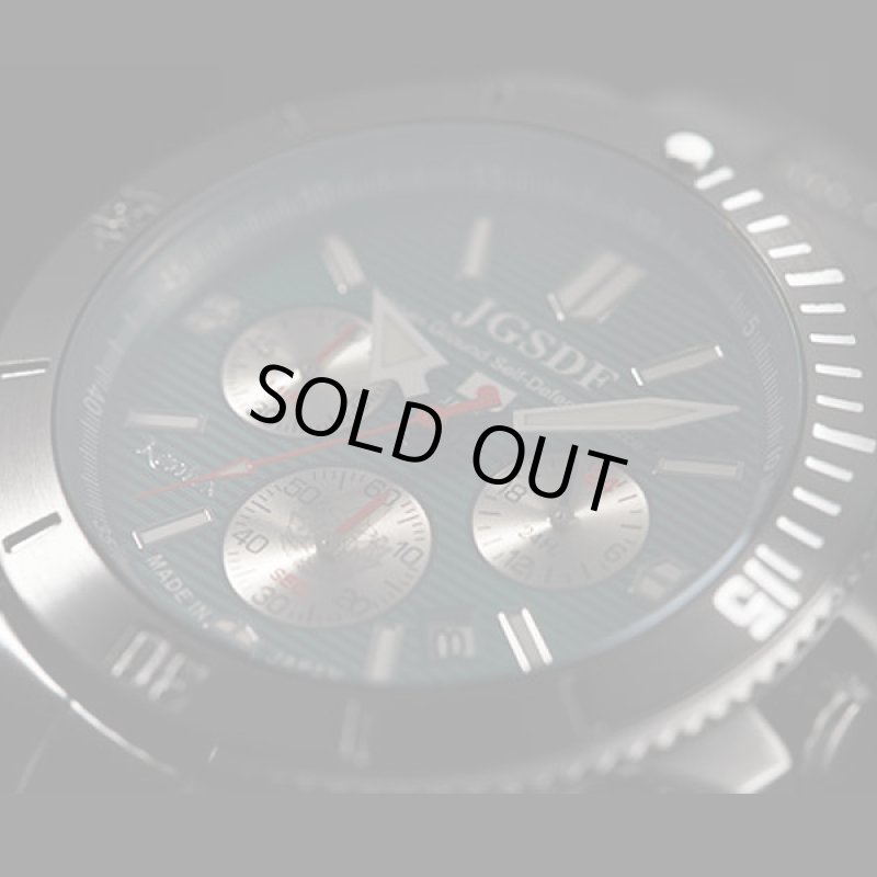 画像2: JGSDF Pro陸上自衛隊クロノグラフウォッチS690M-01 (2)