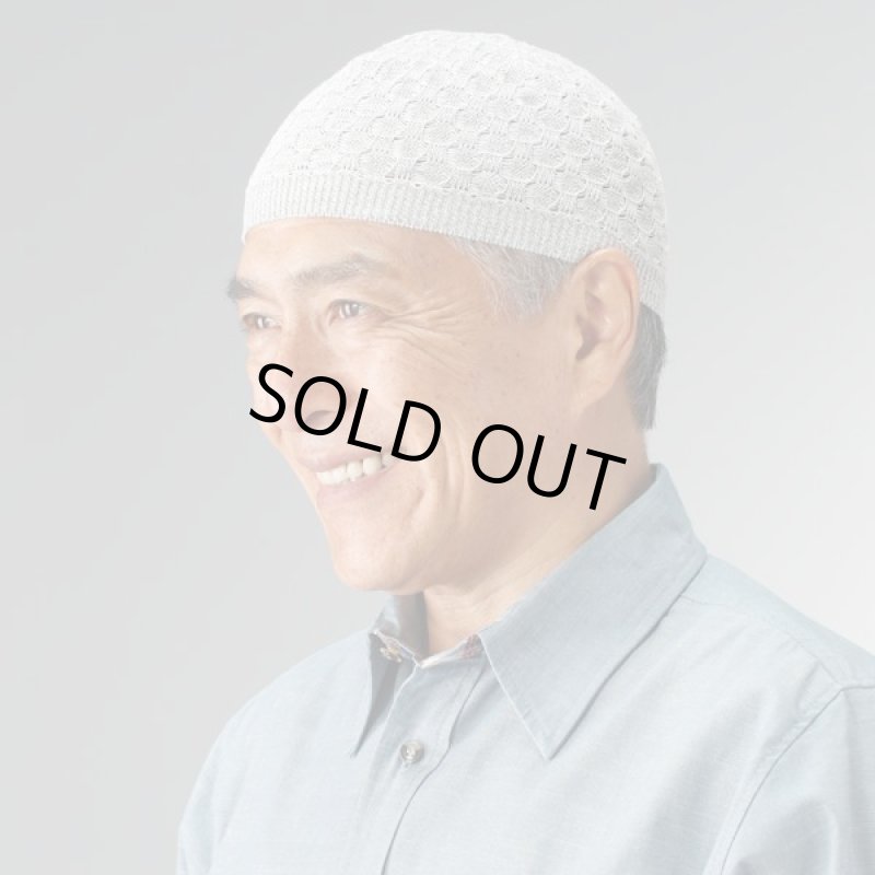 画像2: 日本製美濃和紙ニット帽子３色組 (2)