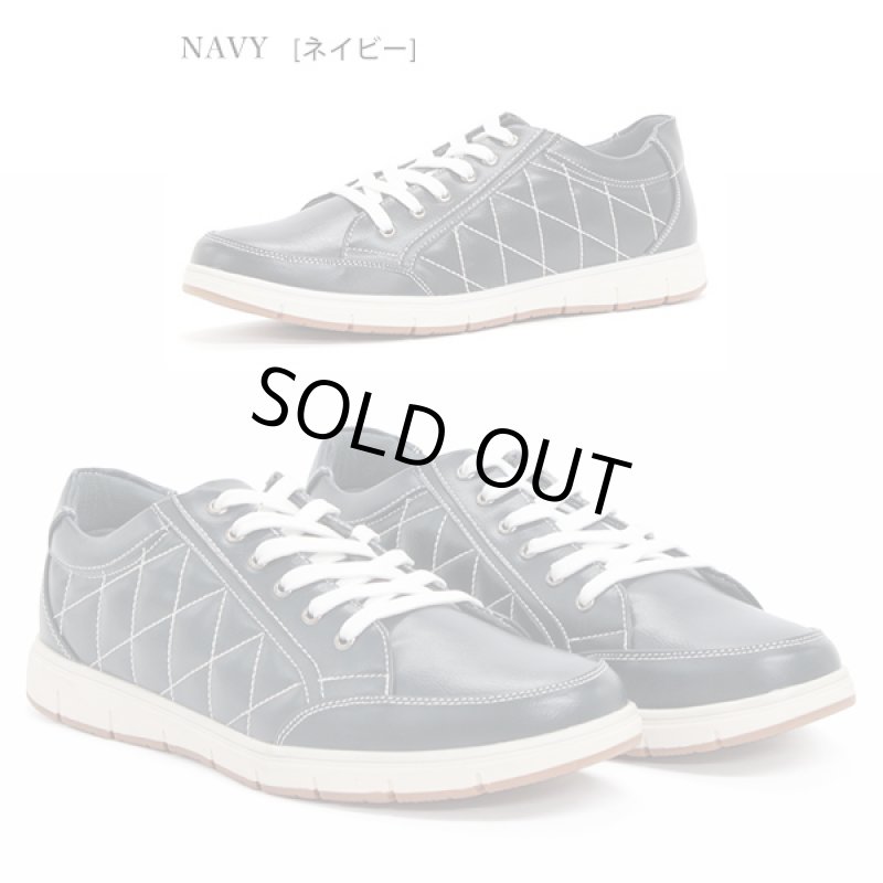 画像6: AAA+（サンエープラス）ローカットキルティングスニーカー (6)