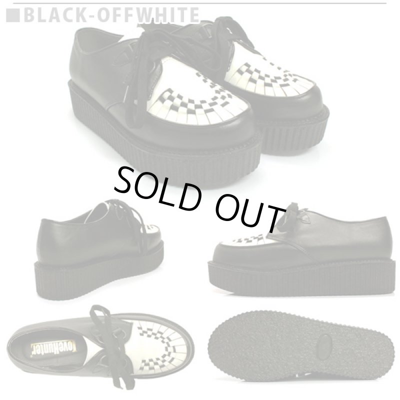 画像4: LOVEHUNTER（ラブハンター）厚底ラバーソールレースアップシューズ (4)