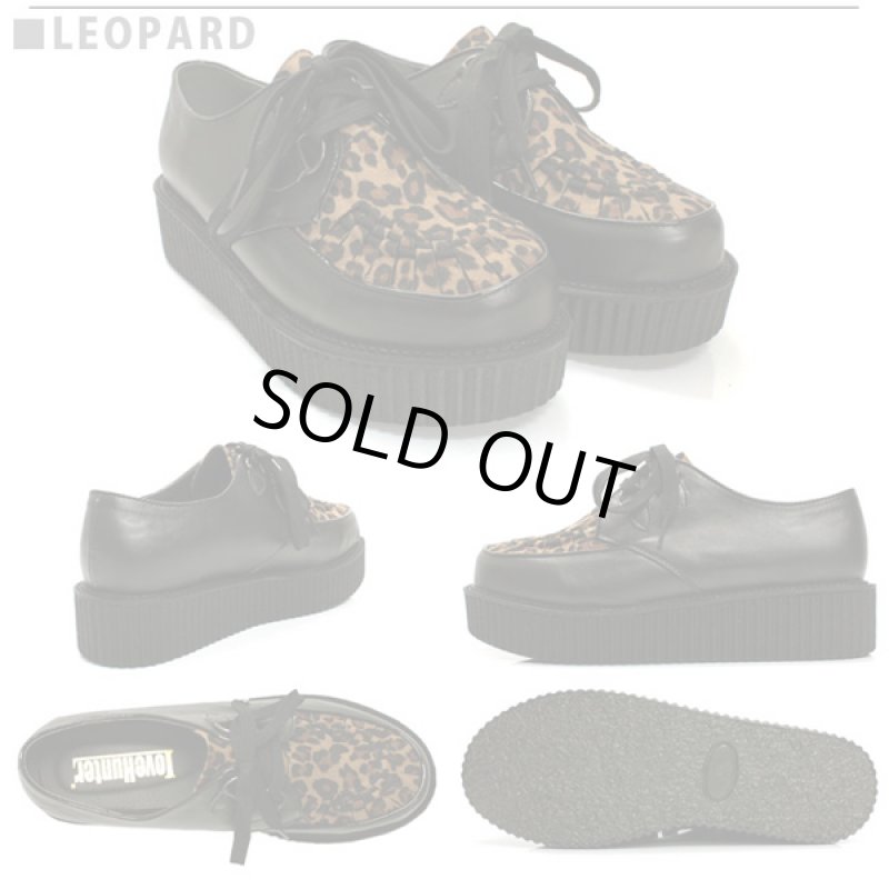 画像5: LOVEHUNTER（ラブハンター）厚底ラバーソールレースアップシューズ (5)