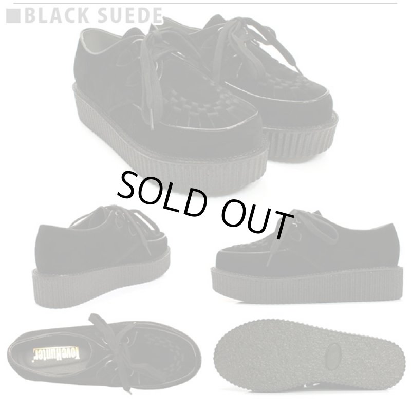 画像3: LOVEHUNTER（ラブハンター）厚底ラバーソールレースアップシューズ (3)