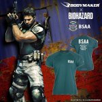 画像1: BIOHAZARD BSAA BM・DRYハーフスリーブVer.2 (1)