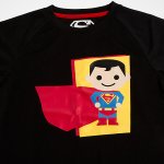 画像6: BM・DRY KIDS SUPERMANハーフスリーブ (6)