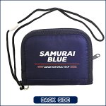 画像5: サッカー日本代表オフィシャルライセンスSAMURAI BLUEラウンドファスナーウォレット002 (5)