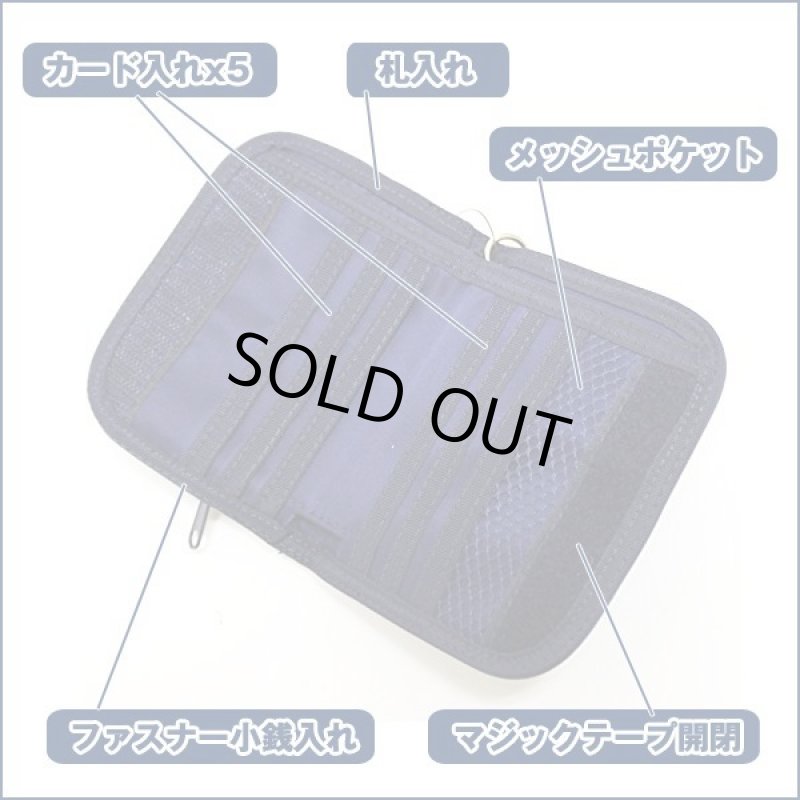 画像3: サッカー日本代表オフィシャルライセンスSAMURAI BLUEラウンドファスナーウォレット002 (3)