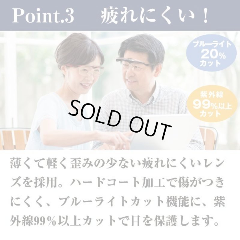 画像5: メガネタイプ跳ね上げ式ルーペ「スマートアイ」 (5)