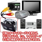 画像5: シニアのためのカセットテープ録音機 (5)