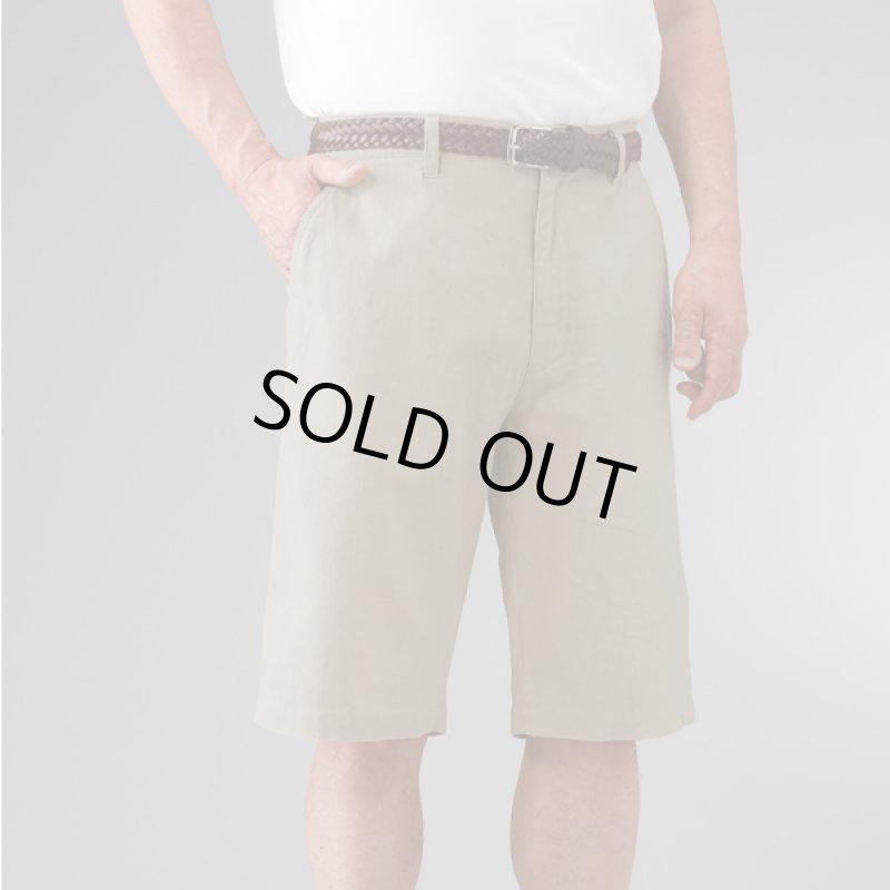 画像2: TROY BROS(トロイブロス)麻混ショートパンツ２色組 (2)