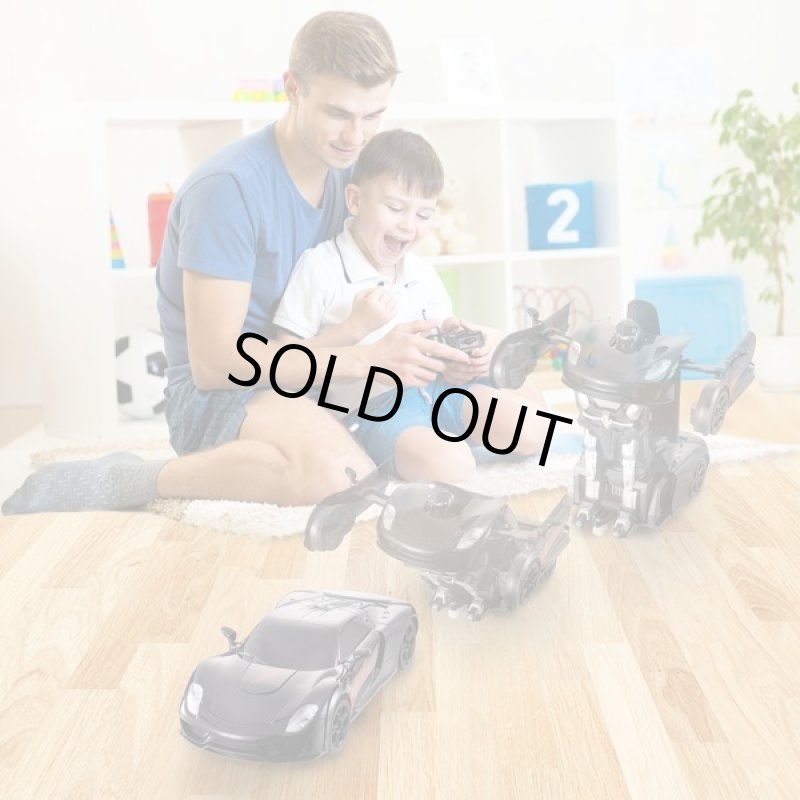 画像2: ロボット型変形式RC「トランスフォームラジコンカー」 (2)