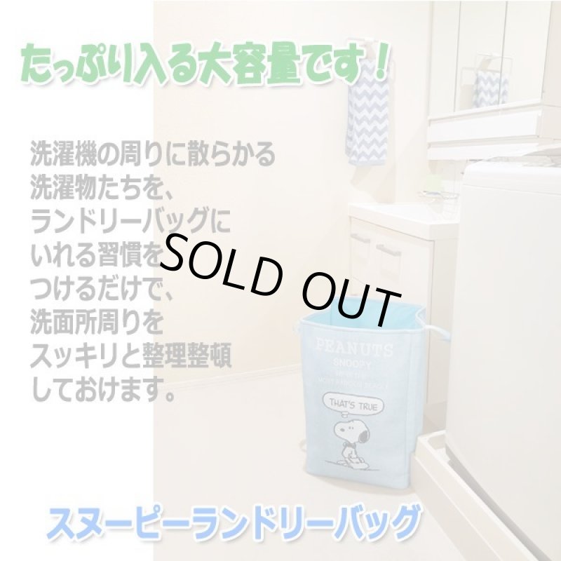 画像3: スヌーピーランドリーバッグ (3)