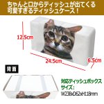 画像2: ねこのティッシュケース (2)