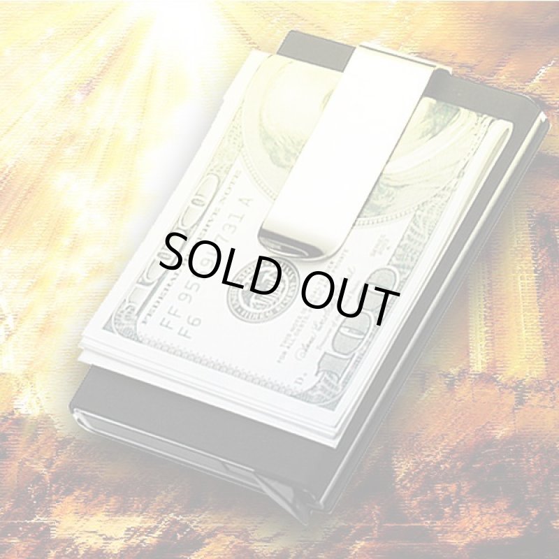 画像2: GREEDカード収納付きマネークリップ (2)