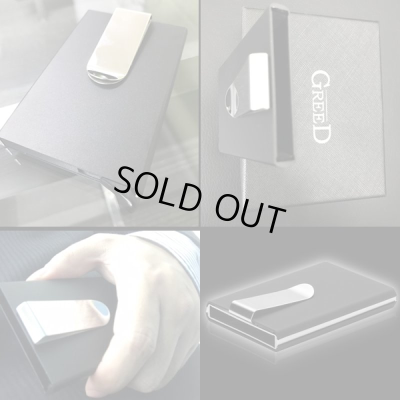 画像6: GREEDカード収納付きマネークリップ (6)